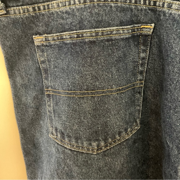 Wrangler Authentics Blue Men Jeans Size 50x30 plus oversized denim - Picture 6 of 8